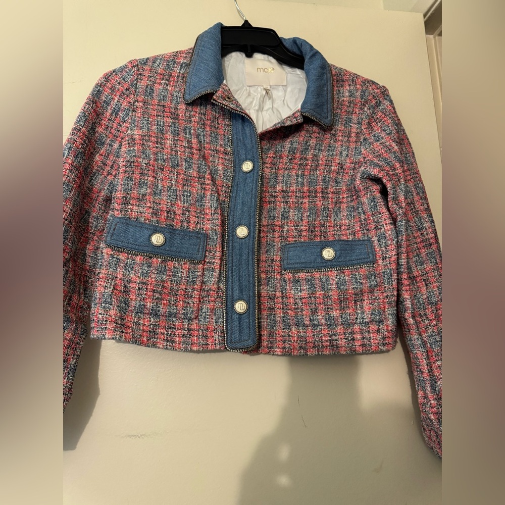 Maje tweed jacket size 40